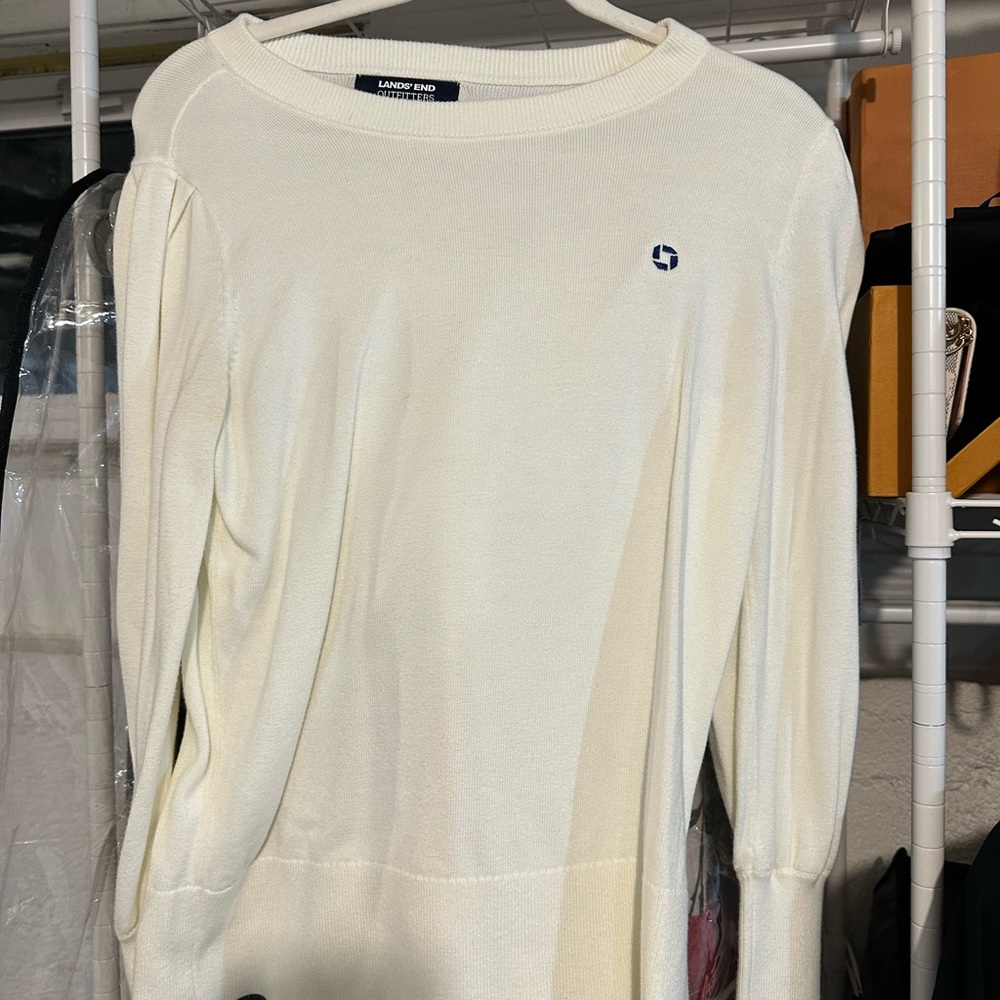 Chase bank lands end uniform shirt